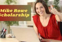 Mike Rowe Scholarship 2022