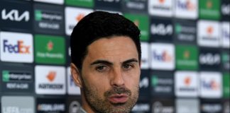 EPL: Arteta names Arsenal’s “worst enemy” in title race