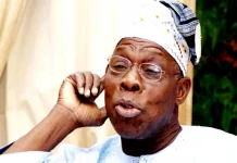 Obasanjo dumps Atiku says, "The South must produce the next President"