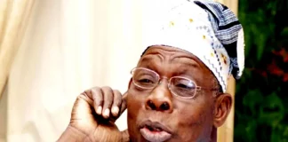 Obasanjo dumps Atiku says, "The South must produce the next President"