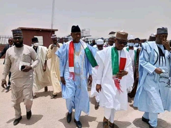 Wike Arrives Maiduguri, Meets With Borno And Yobe PDP Stakeholders