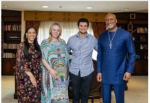 Tiffany Trump And Michael Boulos Visit Pastor Paul Adefarasin In Lagos