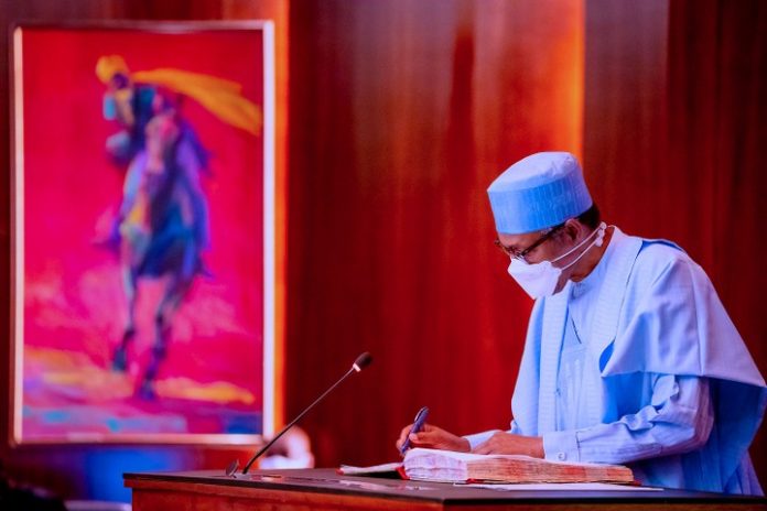 President Buhari Presides Over FEC Meeting, Swears-In NPC Members