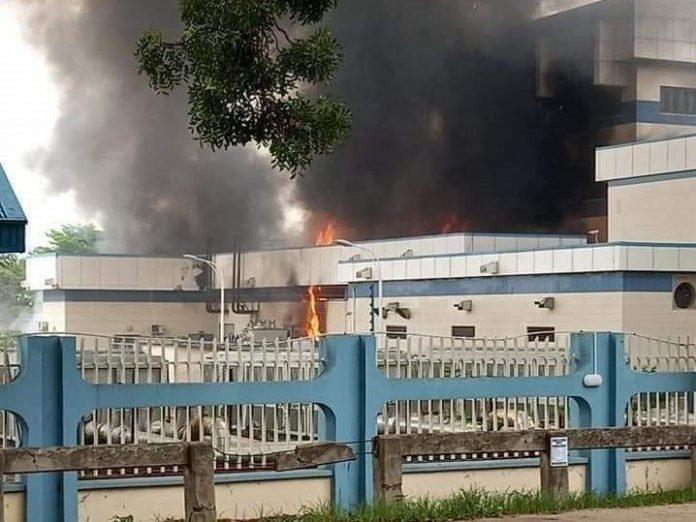 Parts of CBN office in Benue razed