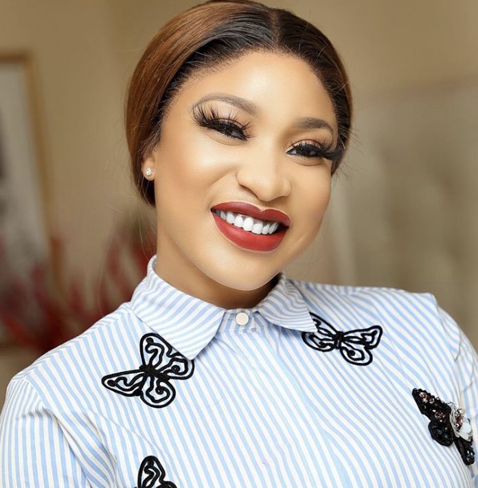 Tonto Dikeh advises ladies to pick their child's father carefully