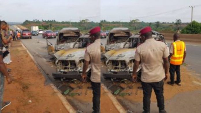 2 nuns, 3 others burnt to death in Anambra auto crash