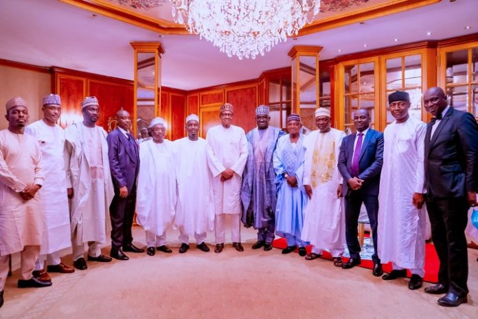 President Buhari Participates At The Eid-Al-fitr Prayers