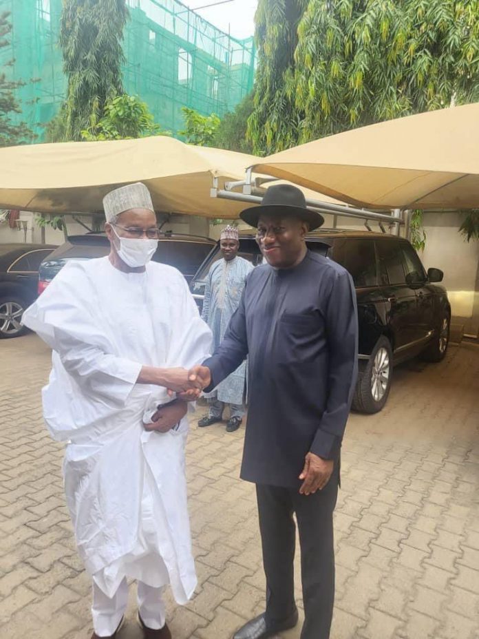 Goodluck Jonathan Visits Maman Daura For APC Ticket - Sowore