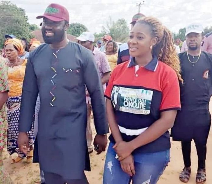 Mercy Johnson 's Husband, Odi Okojie Wins Esan Fed Constituency Ticket (APC)