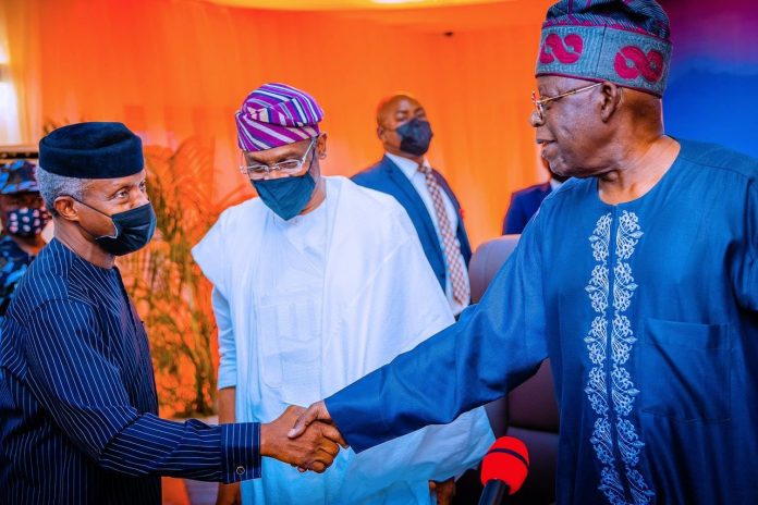 Tinubu, Osinbajo, APC presidential aspirants meeting in Lagos