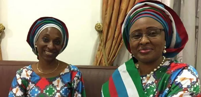 Aisha Buhari, Osinbajo’s wife, storm APC secretariat