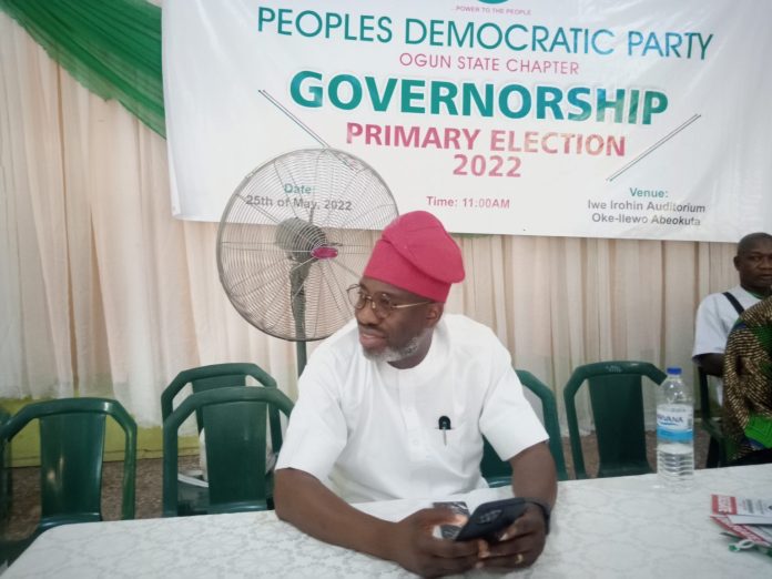 Ogun 2023: Showunmi declared PDP governorship candidate