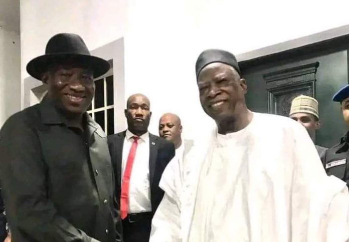 2023: Jonathan meets APC chairman, Adamu after Miyetti Allah buys presidential form