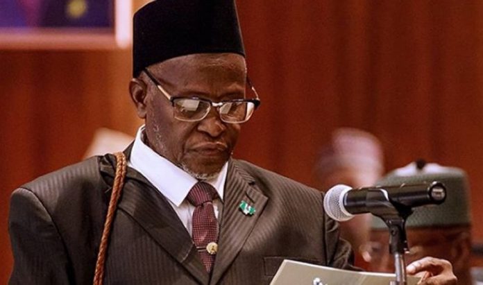 BREAKING: Tanko Muhammad reportedly resigns as CJN