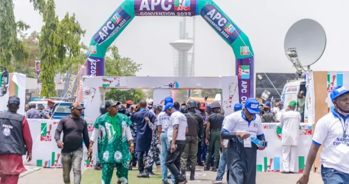 APC presidential primaries: EFCC officials storm Convention