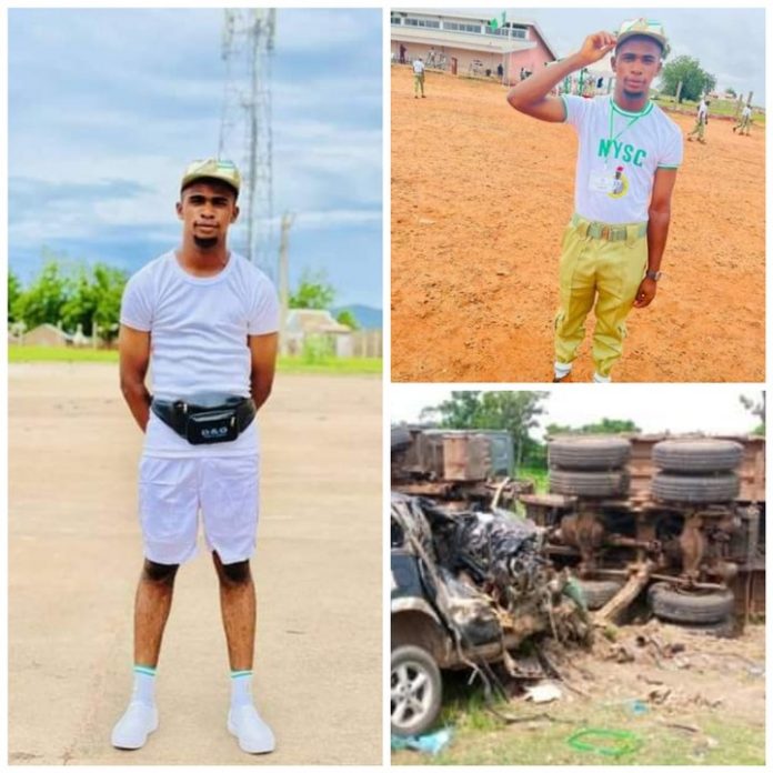 Corps Member Dies In Auto Crash After Leaving Adamawa Orientation Camp (Photos)