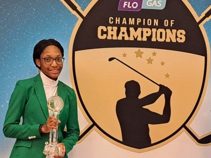 Buhari congratulates teen sensation Iyeneobong Essien on golf championship feat