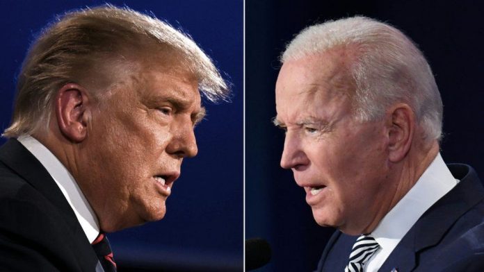 Trump mocks Biden for 14th row seating at Queen’s funeral