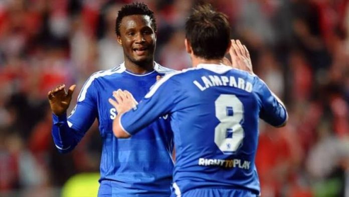 It was a pleasure playing next to you – Frank Lampard recalls moment with Mikel Obi