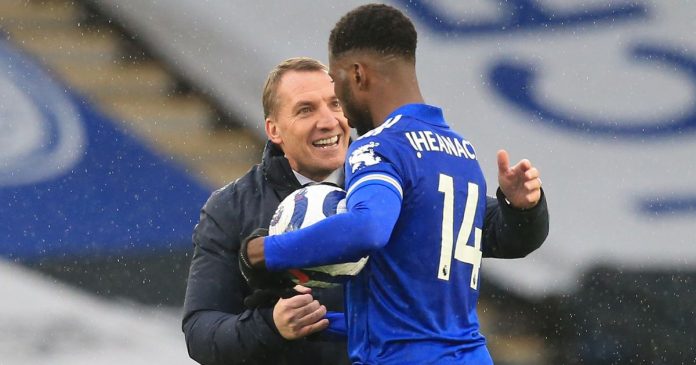 EPL: Rodgers is counting on Iheanacho to lead the team to win against Leeds United