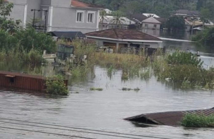 Former President Jonathan's residence is destroyed by flood