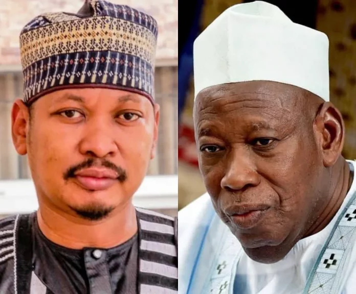 Ganduje's son is accused of stealing government property by the NNPP, who also alerts the EFCC