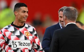 EPL: Rio Ferdinand and Jamie Carragher engage in a Twitter argument over remarks about Cristiano Ronaldo