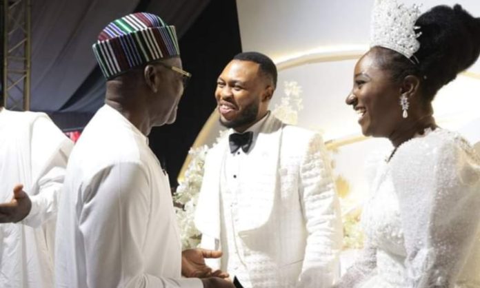 Debbie Enenche: Gov. Ortom advises newlyweds to live up to their promises