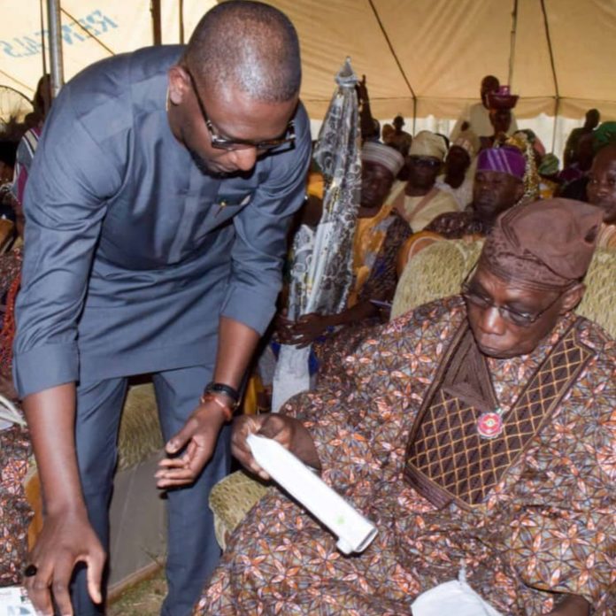 At Obasanjo's Ibogun event, Peter Obi souvenirs were distributed