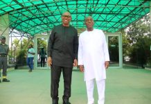 Shiloh: Peter Obi attends Living Faith programme, meets Bishop Oyedepo