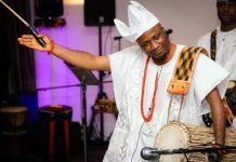 Nigerian-born Talking Drummer performs for King Charles III for the 3rd time (Photos)