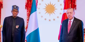 Buhari congratulates Erdogan for winning Turkish run off election