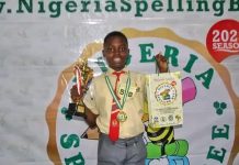 13 year-old wins 2023 Rivers Spelling Bee competition