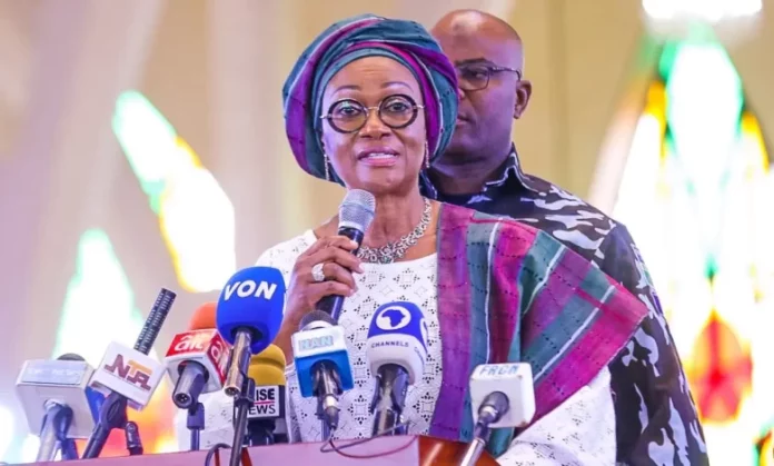 Wife of the President, Remi Tinubu calls for corporate awareness for cancer prevention