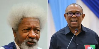 At your age, I would want younger ones to respect me — Peter Obi replies Soyinka