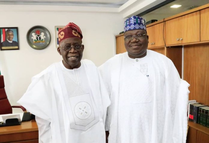 Senate presidency: Lawan visits Tinubu, rejects Akpabio