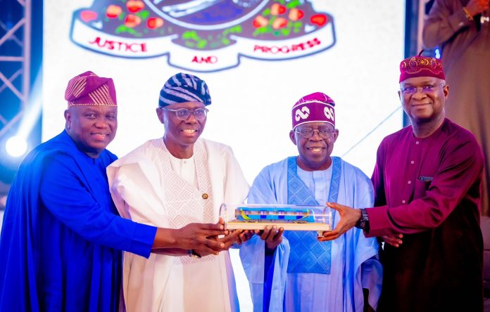 Lagos: Tinubu reunites Fashola, Ambode, Sanwo-Olu