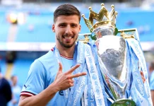 Premier League star, Ruben Dias voted world’s best defender