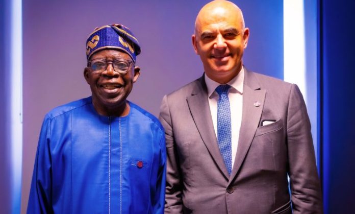 President Tinubu meets Swiss President, Alain Berset