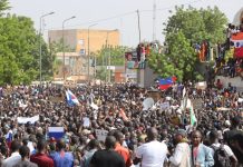 Niger coup: Protesters Wave Russian Flag, Praise Putin, Attack French Embassy