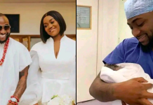 Davido and Chioma Welcome Baby Boy