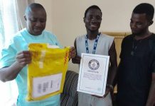 BREAKING: Tonye Solomon receives Guinness World Records Certificate