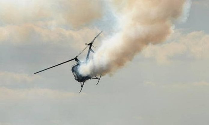 Helicopter crashes in Lagos