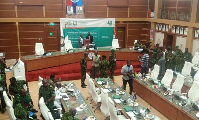 ECOWAS Defence Chiefs Hold Emergency Meeting in Abuja over Niger Coup