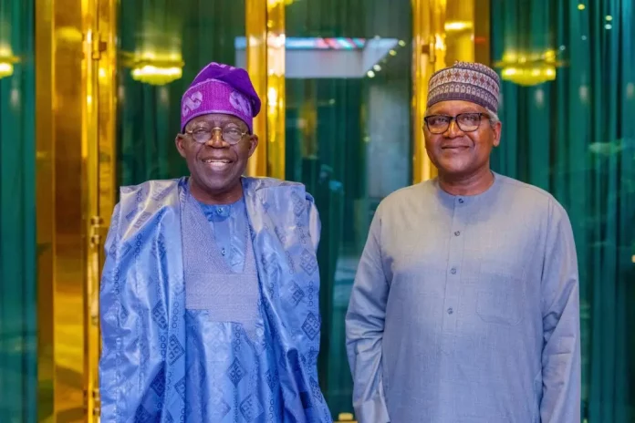 President Tinubu receives Petition against Dangote over $3.4 Billion ‘Siphoned’ through CBN