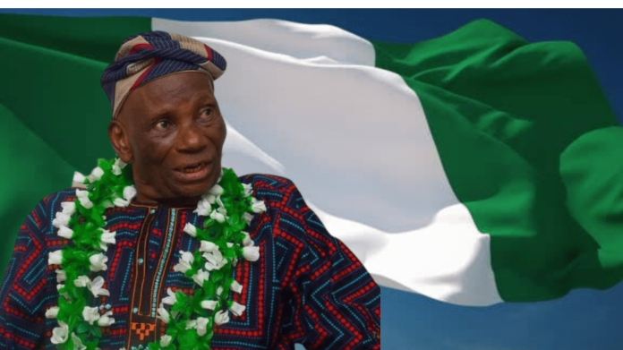 Designer of Nigerian Flag, Pa Taiwo Akinkunmi is dead