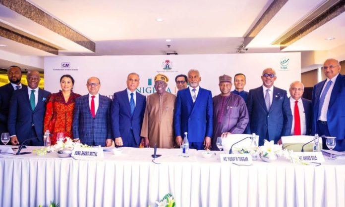 4 Indian corporations promise to invest $14 billion in Nigeria after meeting Tinubu