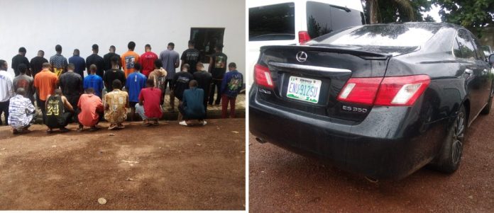 EFCC arrests 29 suspected internet fraudsters in Enugu