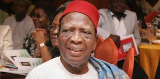 Nigerian constitutional scholar Ben Nwabueze dies at 92