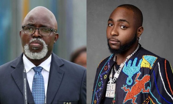Breaking: Ex-NFF President Amaju Pinnick Sues Davido for N2.3 Billion Breach of Contract